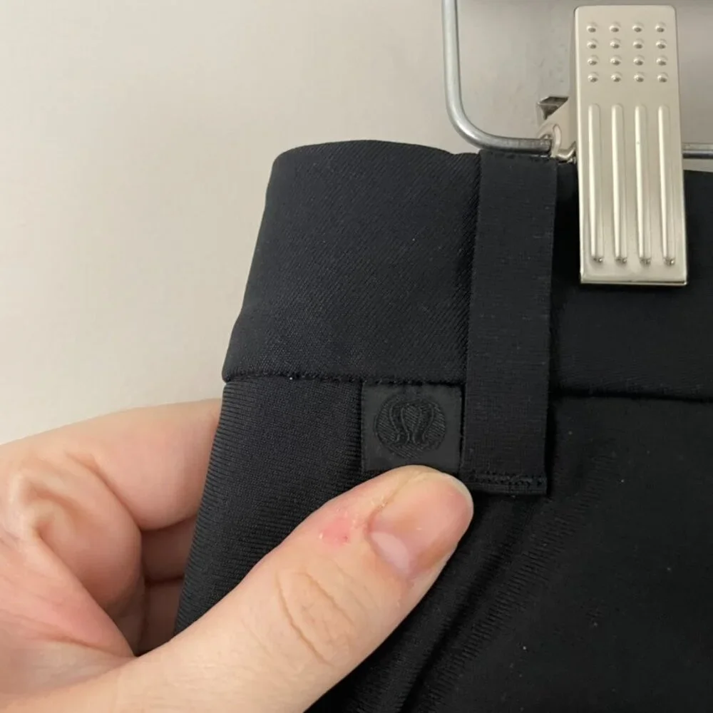 Lululemon ABC Relaxed-Fit Trouser Warpstreme Black Pants Men's Size 30 - Picture 3 of 7